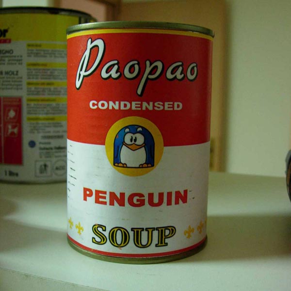 Zuppa Campbell's penguin soup