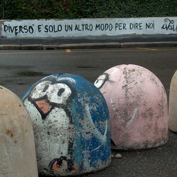 Street art di ivan e Pao a Milano
